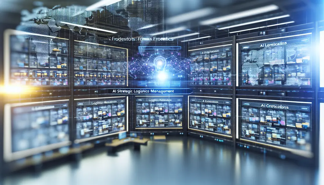 Một trung tâm logistics ngành FMCG với sự nhộn nhịp của các xe tải và việc xử lý khối lượng hàng hóa lớn.