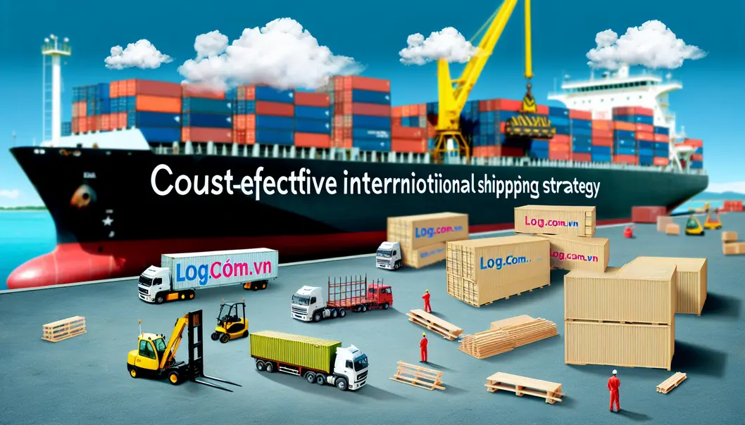 Trung tâm logistics hiện đại tại Hưng Yên với hoạt động nhộn nhịp.