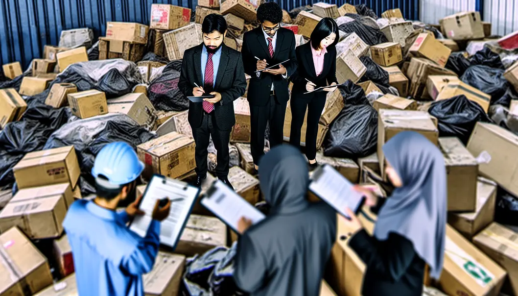 Quản lý lịch giao hàng trên bảng điều khiển kỹ thuật số.