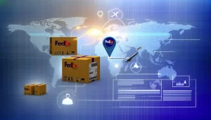 Scene of FedEx plane and logistics activity in Bình Định.