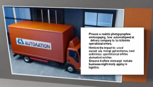 Hình ảnh ghép thể hiện các cải tiến công nghệ của FedEx như tự động hóa, AI, và drone.