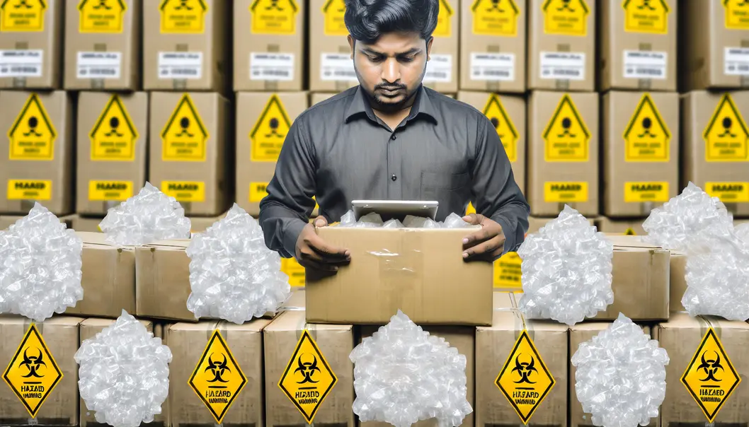 Container lạnh hiện đại với hệ thống điều khiển nhiệt độ cho hàng hóa đông lạnh.