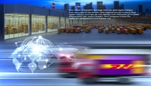 Bản đồ mạng lưới logistics toàn cầu của DHL, FedEx và UPS.