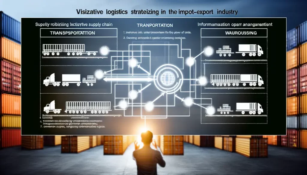 Hình ảnh thương mại toàn cầu với tàu và máy bay kết nối lục địa