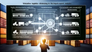 Hình ảnh thương mại toàn cầu với tàu và máy bay kết nối lục địa