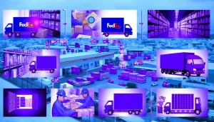 Ảnh trung tâm logistics tại Cần Thơ, thể hiện hiệu quả và tốc độ vận chuyển quốc tế.