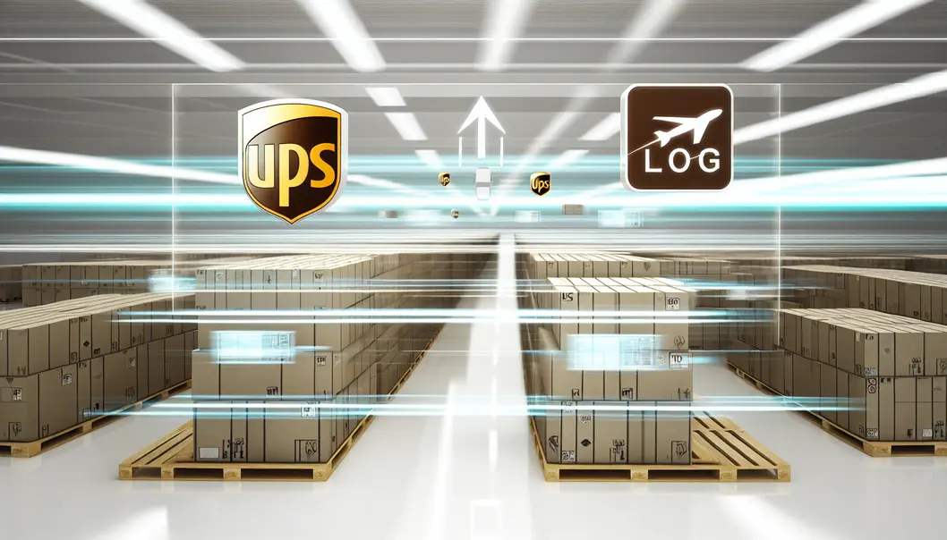 Hub logistics hiện đại của UPS và LOG.