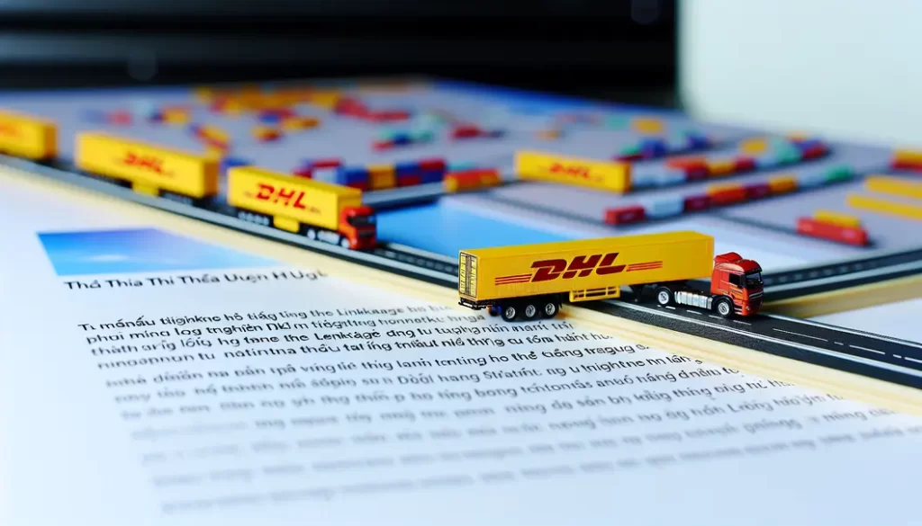 Hình bìa thể hiện sự tích hợp liền mạch giữa công nghệ và dịch vụ logistics giữa Huế và thị trường quốc tế.