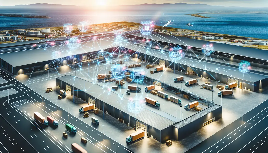 Tối ưu hóa mạng lưới logistics toàn cầu với công nghệ AI.