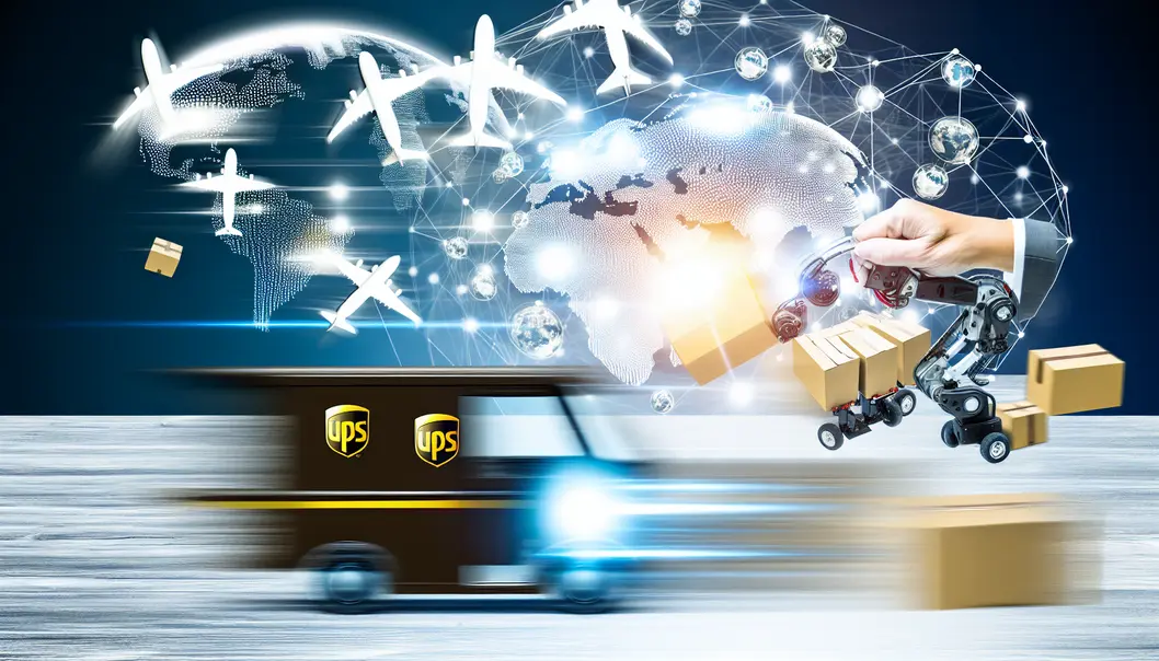 Hub logistics hiện đại của UPS và LOG.