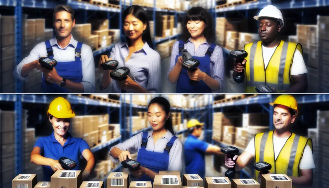 Quản lý lịch giao hàng trên bảng điều khiển kỹ thuật số.