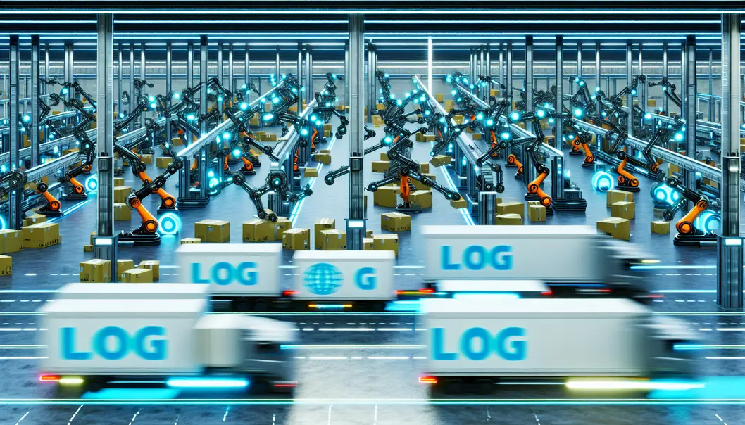 Cuộc họp tư vấn về logistics tại văn phòng hiện đại.