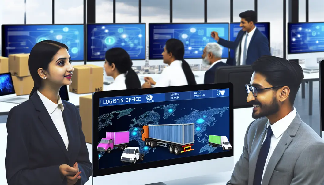 Cảng vận chuyển tại Quận 4 chuẩn bị gửi hàng đi Ấn Độ.