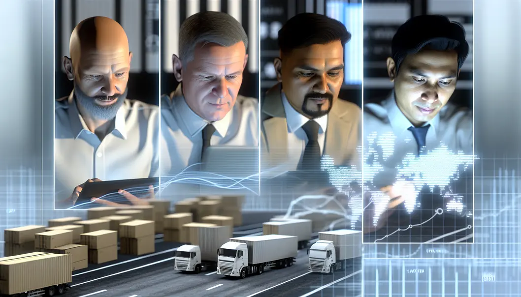 Experts reviewing customs regulations crucial for international shipping.