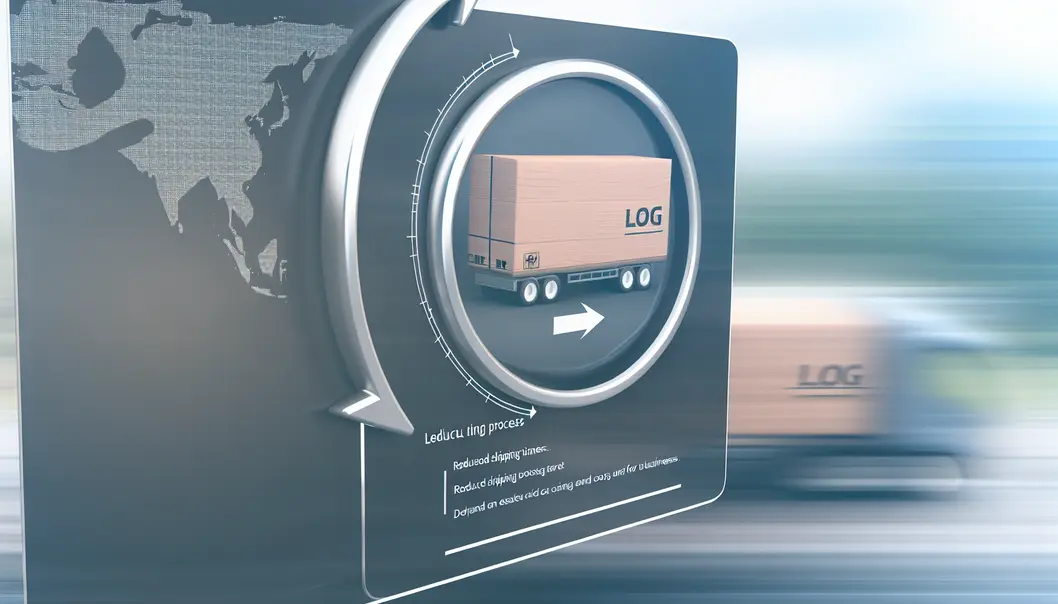 Một trung tâm logistics hiện đại với công nghệ AI và tự động hóa tiên tiến.