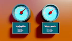 A digital representation of a global logistics network with data streams.