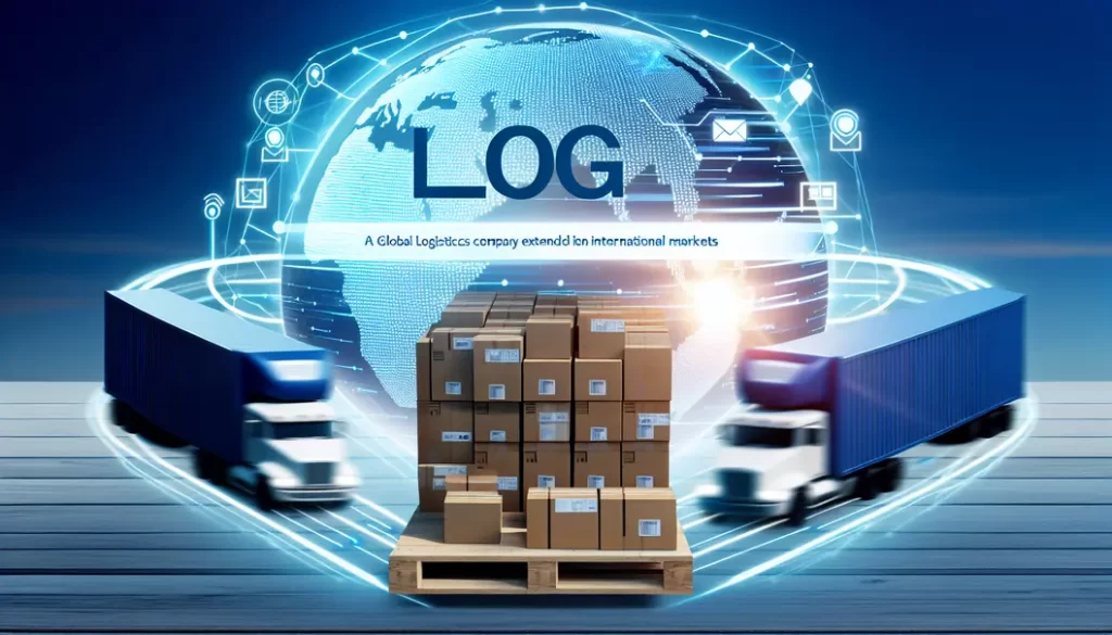 A detailed depiction of a professional environment showing efficient global logistics processes.