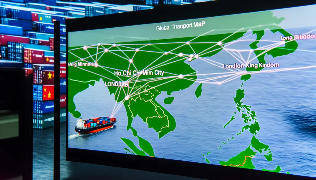 Trung tâm logistics hiện đại tại TP Hồ Chí Minh.