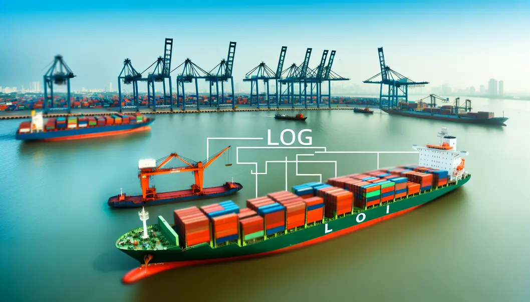 Cảng Hồ Chí Minh phồn thịnh với hoạt động bốc dỡ hàng hóa.