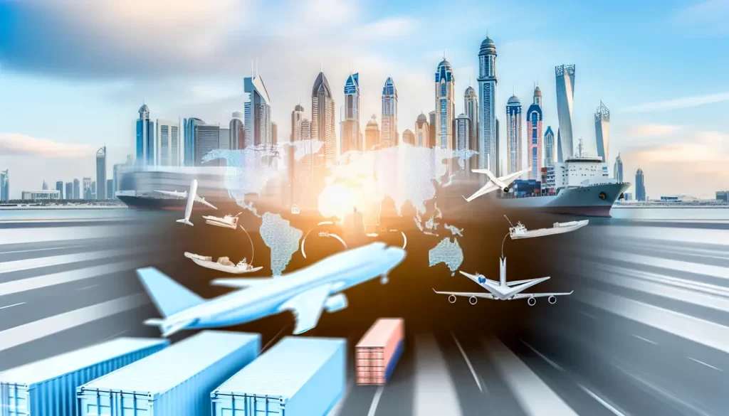 A strategic view of international shipping from Asia to Dubai.