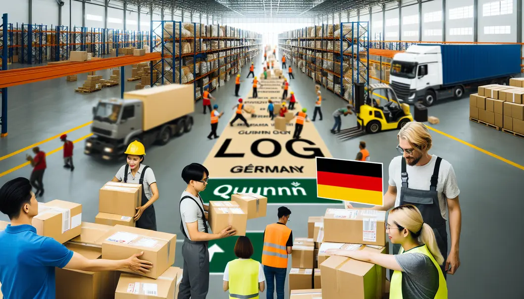 Quy trình vận chuyển tối ưu từ Quận 12 đến Đức, kết hợp truyền thống và công nghệ.