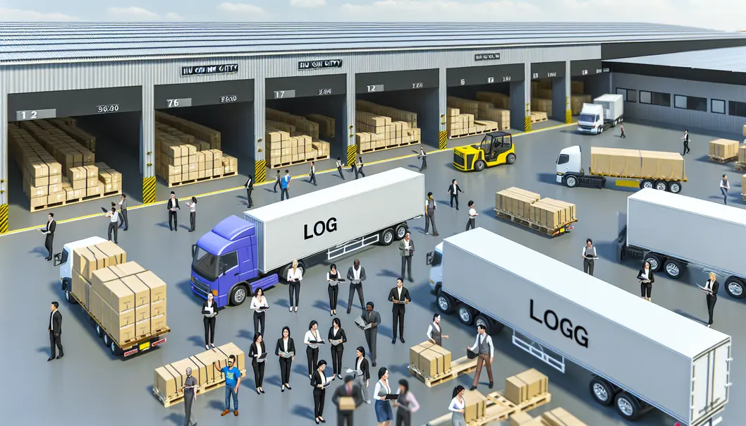 Trung tâm logistics hiện đại tại TP Hồ Chí Minh.
