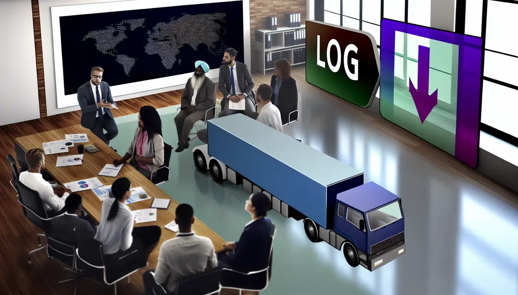 Tàu hàng lớn tại cảng Singapore, biểu trưng cho thương mại quốc tế.