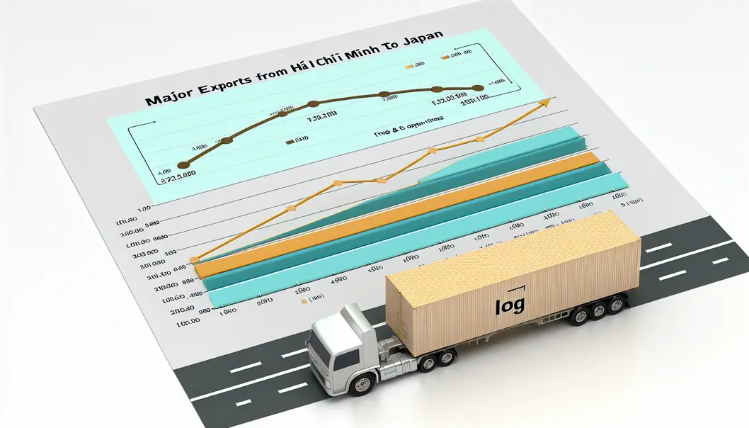 Biểu đồ phân tích thị trường giữa Việt Nam và Nhật Bản.