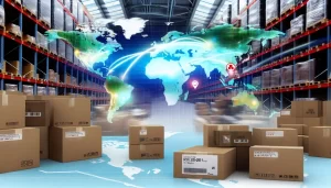Hình ảnh một cuộc họp chiến lược, bàn về logistics trong môi trường công ty hiện đại.