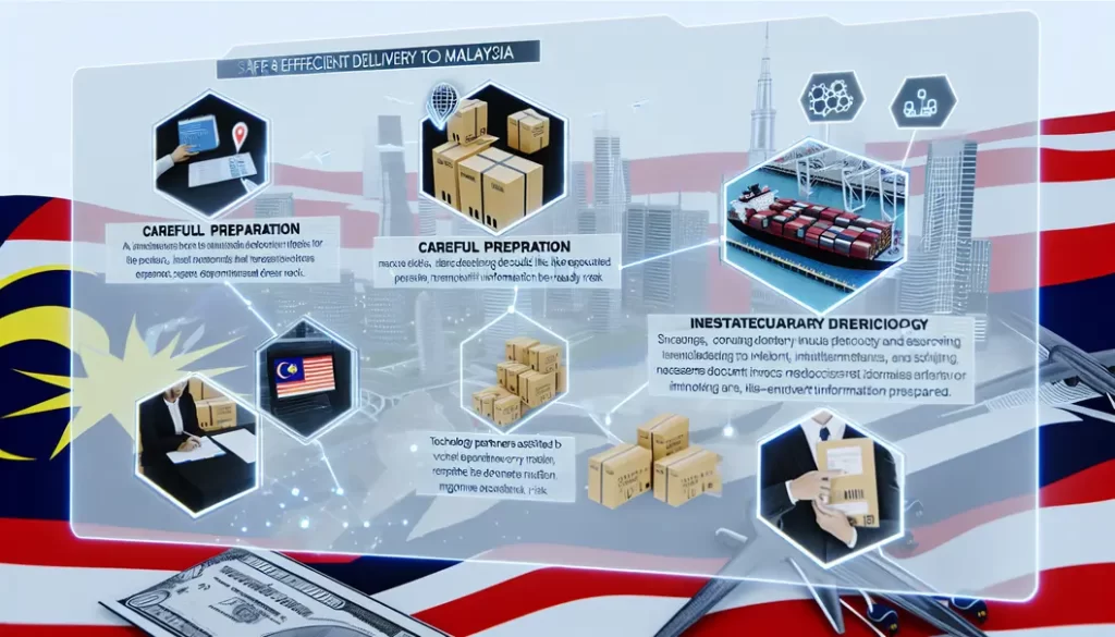 Mô tả người với bản đồ và công cụ logistics.