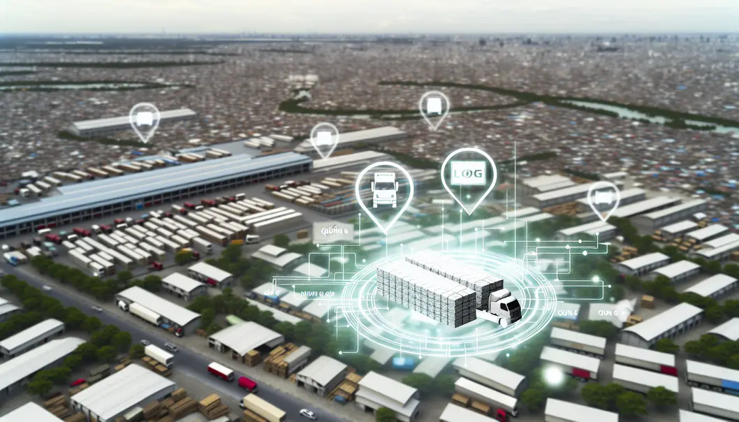 Một trung tâm logistics tại Quận 6 với quy hoạch và tối ưu hóa lộ trình.