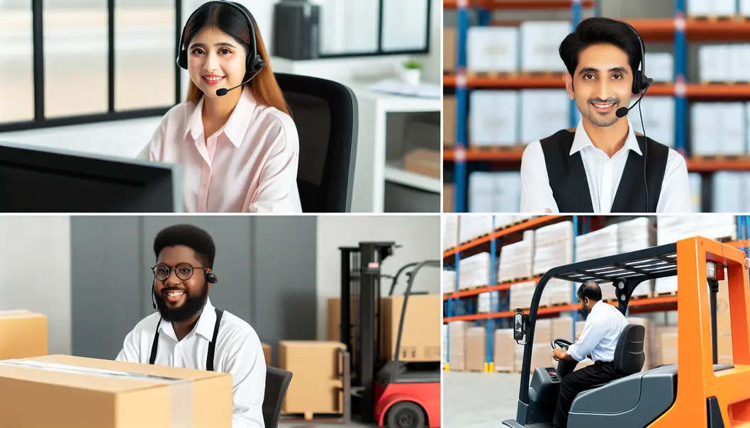 Một chợ sôi động tại UAE với đông đảo người tiêu dùng và đa dạng sản phẩm.