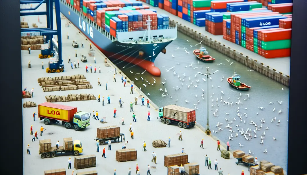 Cuộc họp lập kế hoạch vận chuyển chiến lược tại phòng hội nghị.