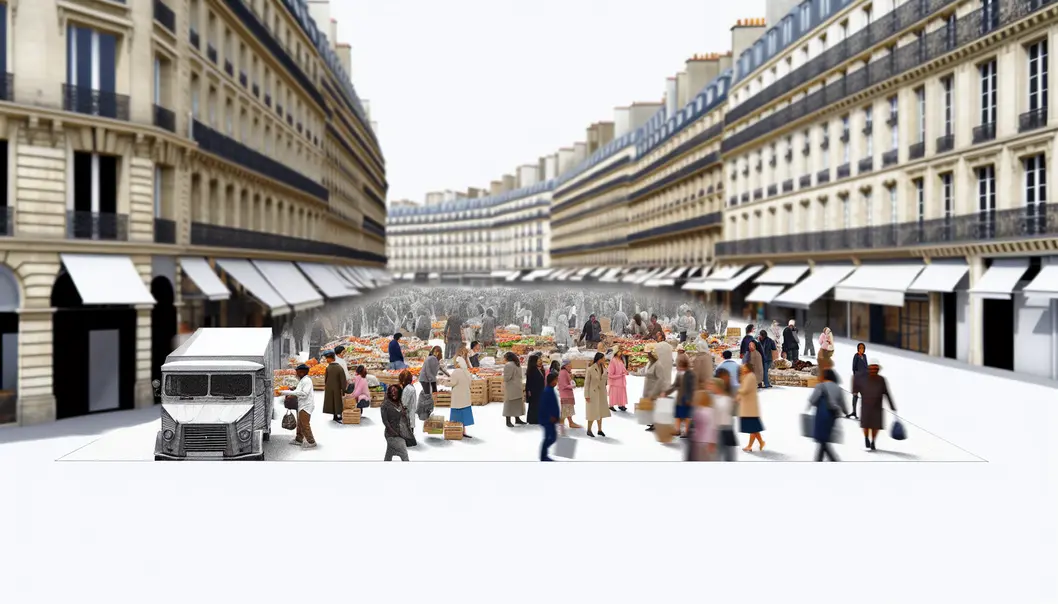 Paris – một trung tâm thương mại đầy tiềm năng.