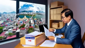 Hình ảnh CEO đứng trước bản đồ thế giới, biểu tượng cho chiến lược kinh doanh quốc tế.