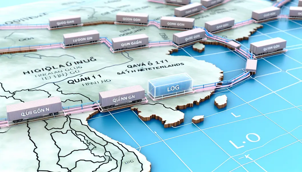 Quận 1, trung tâm kinh tế sôi động của Sài Gòn.